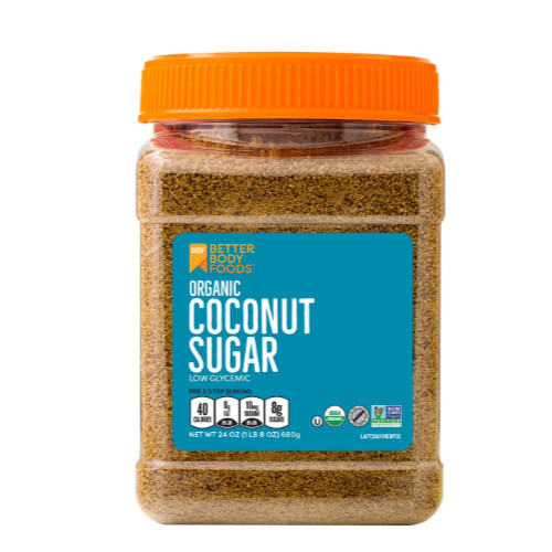 BetterBody Foods Organic Coconut Sugar, 24 oz