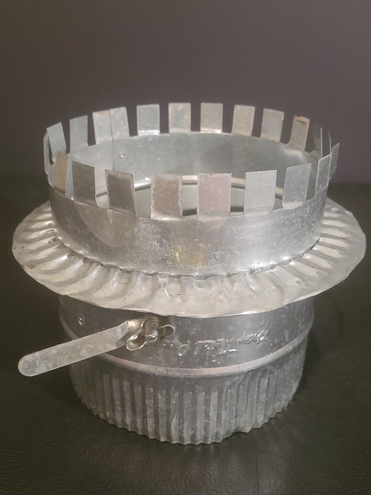 6" in. Manual Duct Sleeve Volume Damper for HVAC Systems Airflow Control 26 Ga