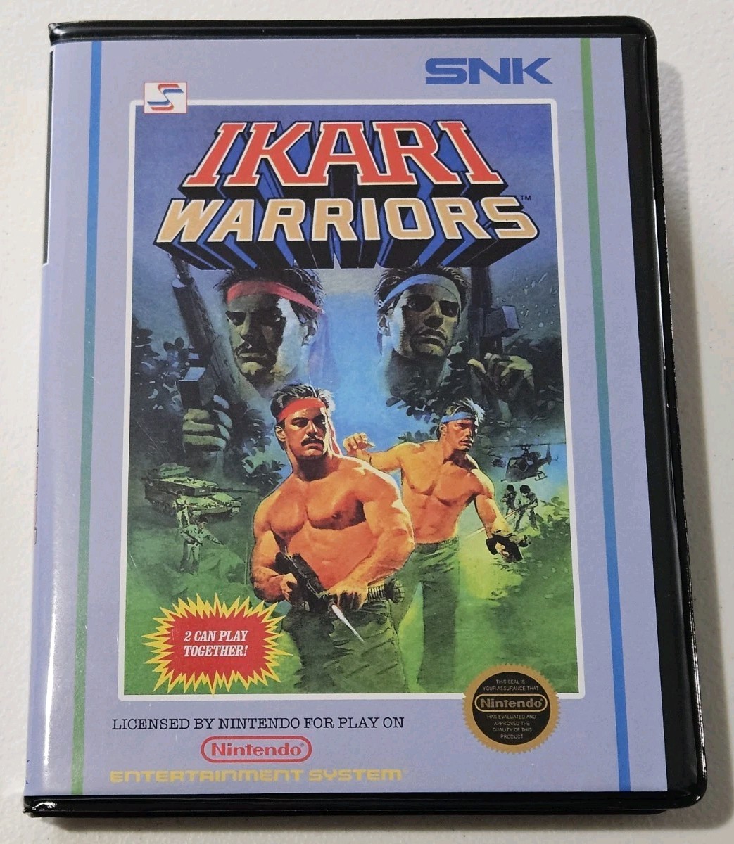 Ikari Warriors CASE ONLY Nintendo NES Box ANY 4+ 20% OFF A+ Qual