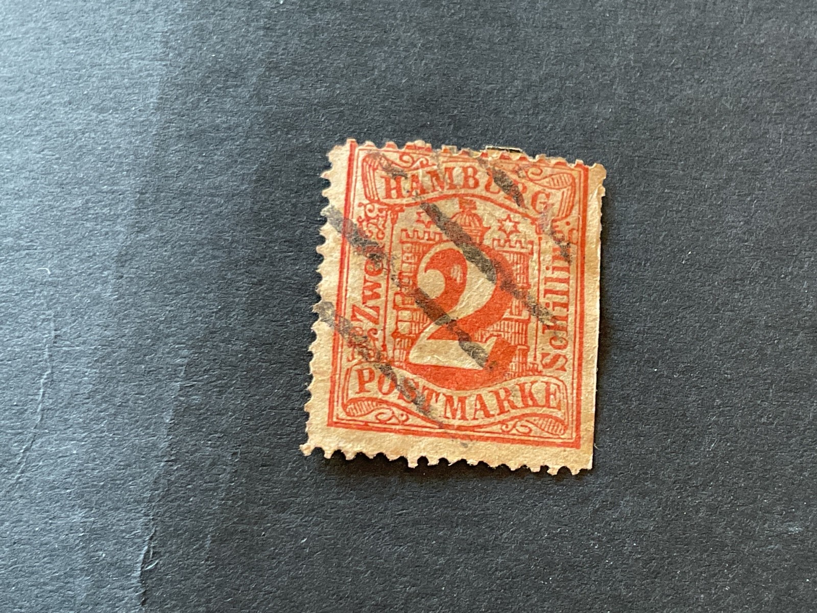 Germany Hamburg 1864/65 mounted mint or used stamp  B3472
