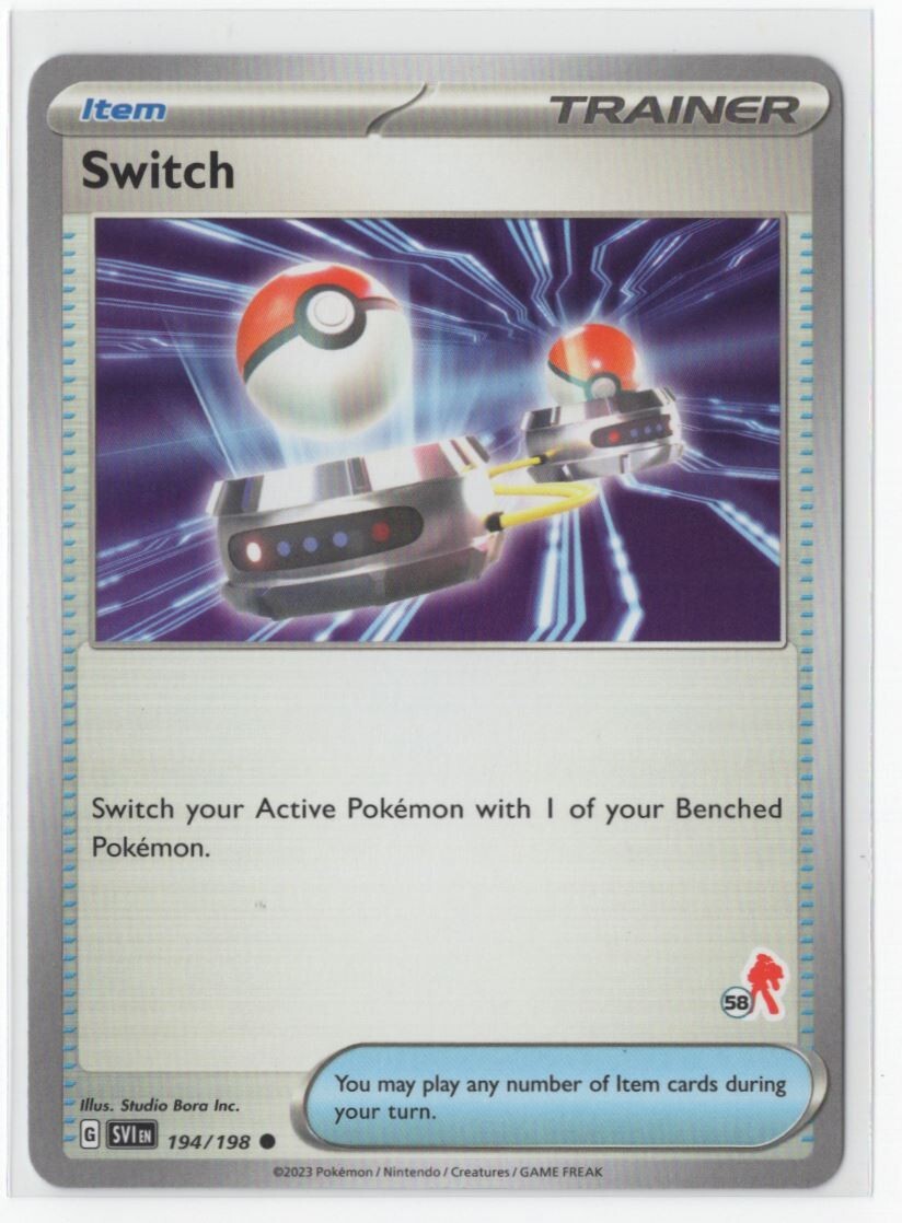 Pokemon Scarlet & Violet - 194/198 Switch Armarouge Stamped #58
