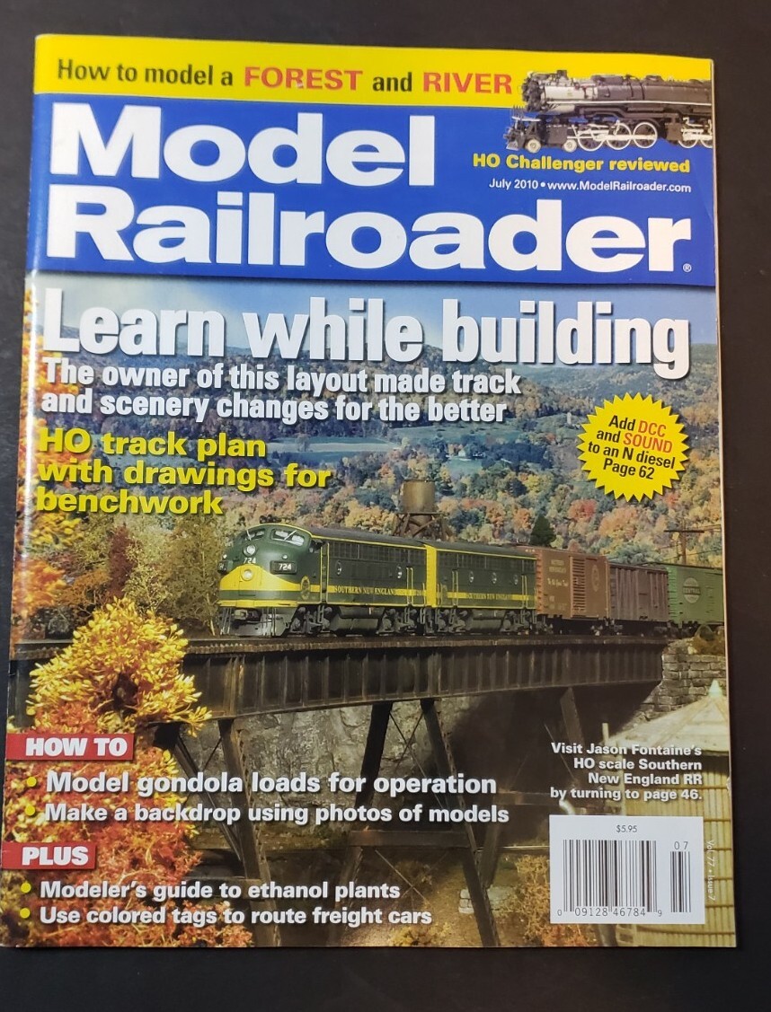 Model Railroad Magazine July 2010