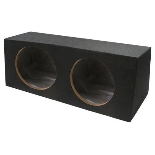 Absolute MDHF10  10" Dual Universal Sealed Enclosure Hatchback Angled Box