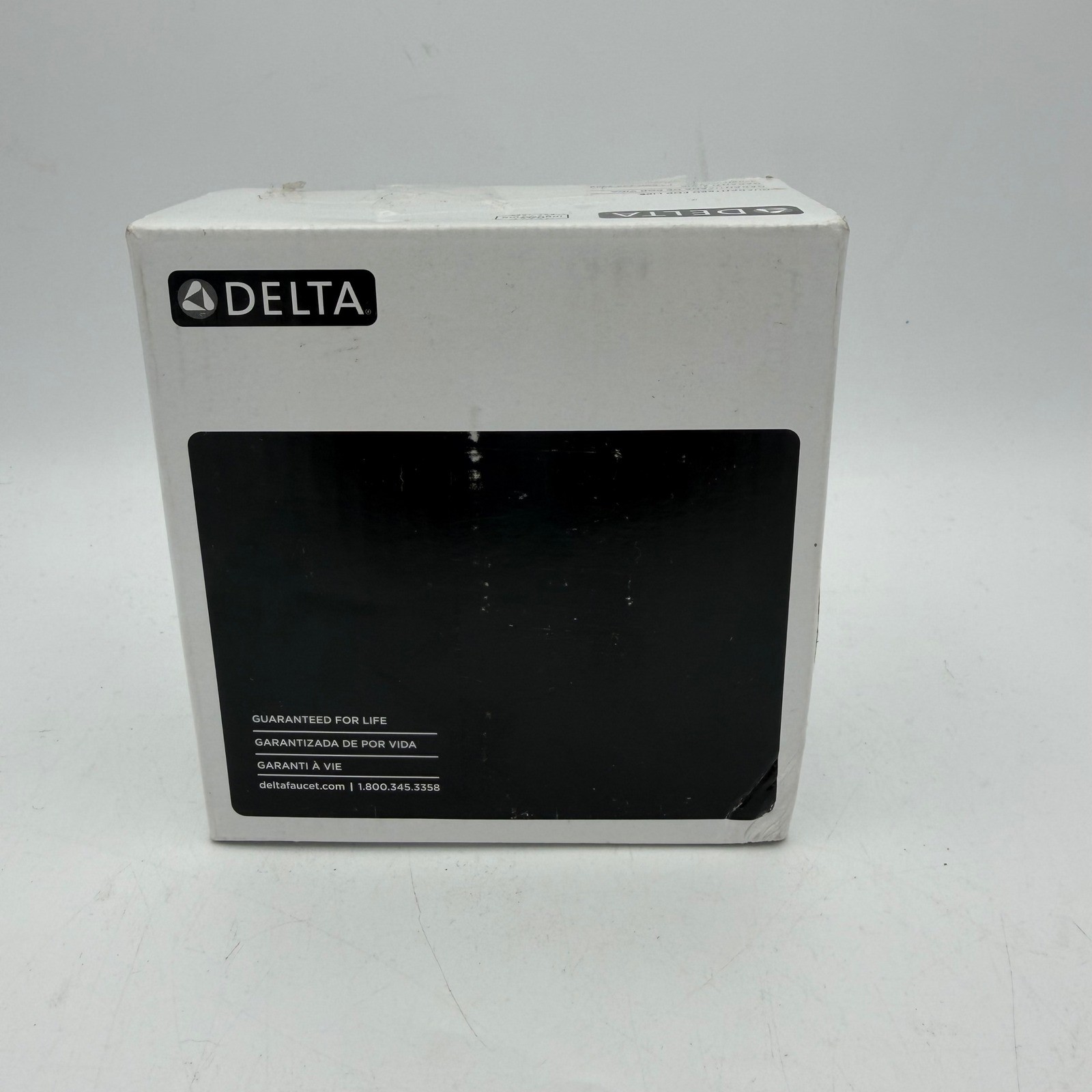 Delta DT051411-SS 4 Inch Prefab Round Shower Drain Brilliance Stainless Open Box