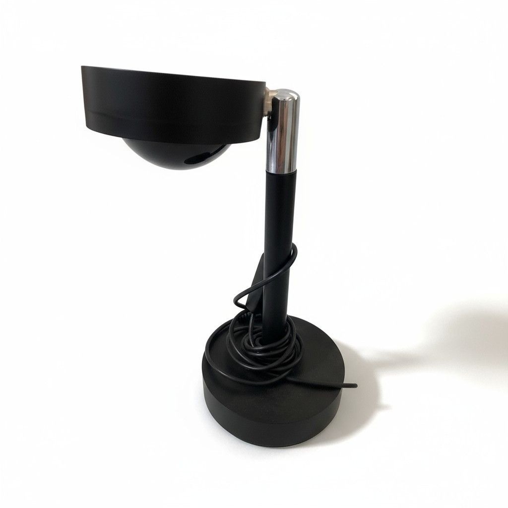 USB Plug-in  Projection Lamp 8 Inches Tall Black
