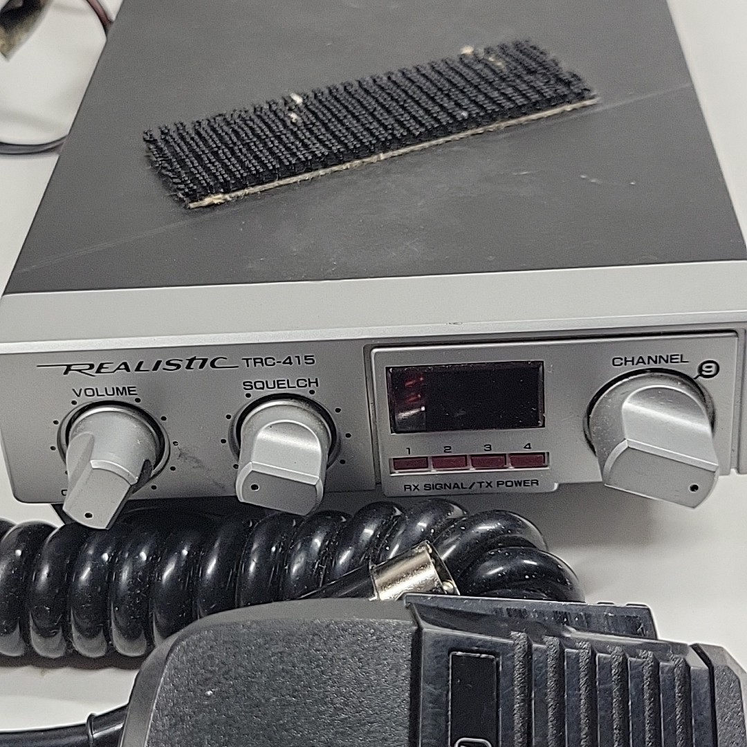 Vintage Realistic TRC-415 CB Radio 40 Channel 2-Way CB Radio Untested 