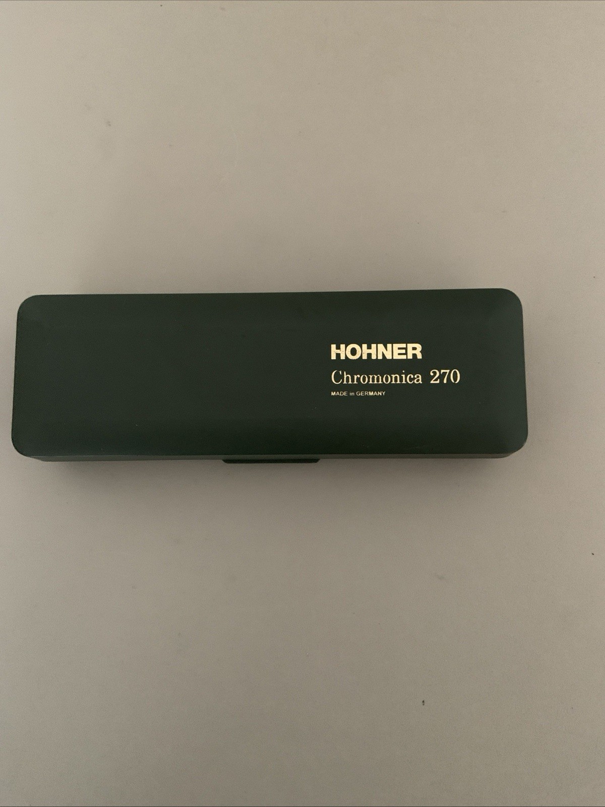 Vintage Hohner Model 270, Super Chromonica Key of C Original Case 