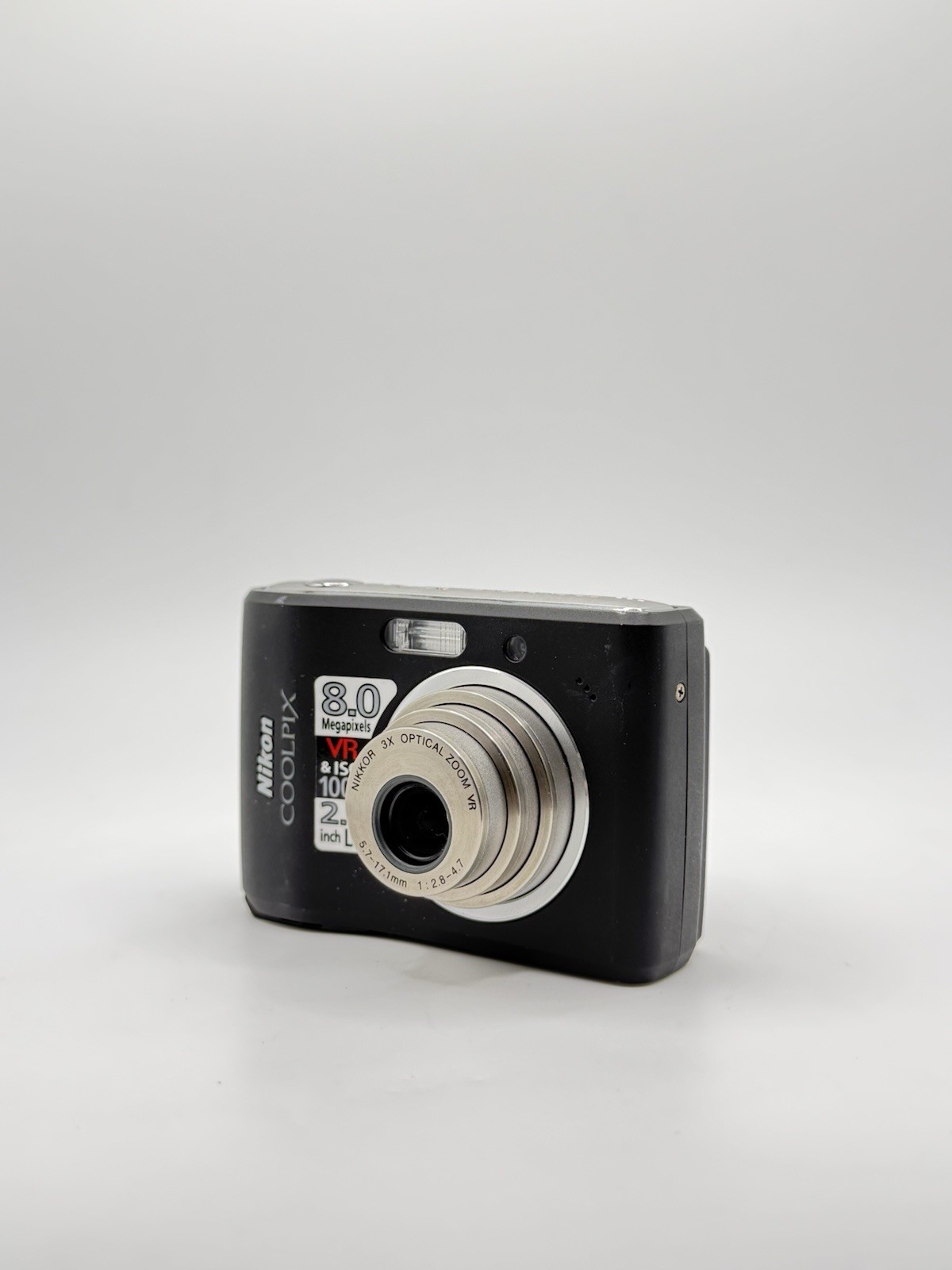 Nikon COOLPIX L15 Digital Camera 8.0 MP 3x Optical Zoom — TESTED WORKS READ✅