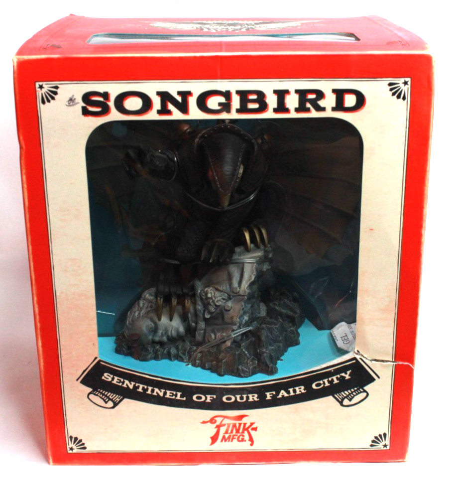 Songbird BioShock Infinite Statue Fink MFG Sentinel of Our Fair City -Rare / NIB