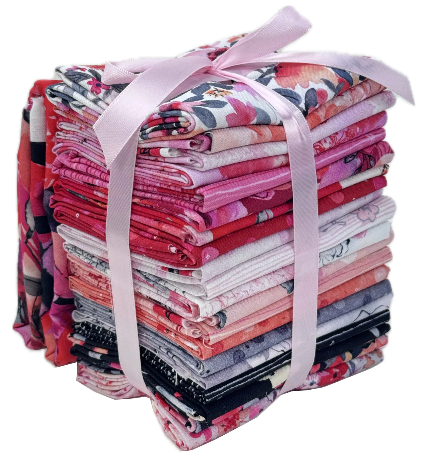 Kaufman - Ruby Rose Fat Quarter Bundle by Lauren Wan - 21pcs