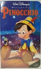 Pinocchio (VHS, 1993,Masterpiece Special Edition) Walt Disney Great Condition