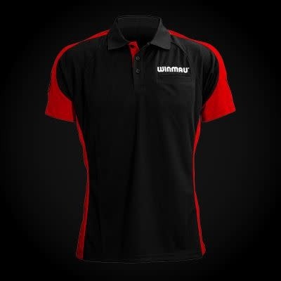 Winmau Wincool 3 Bullseye Red L Dart Shirt