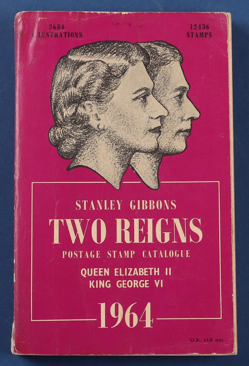 British Commonwealth SG 1964 TWO REIGNS stamp catalogue for QEII & KGVI.