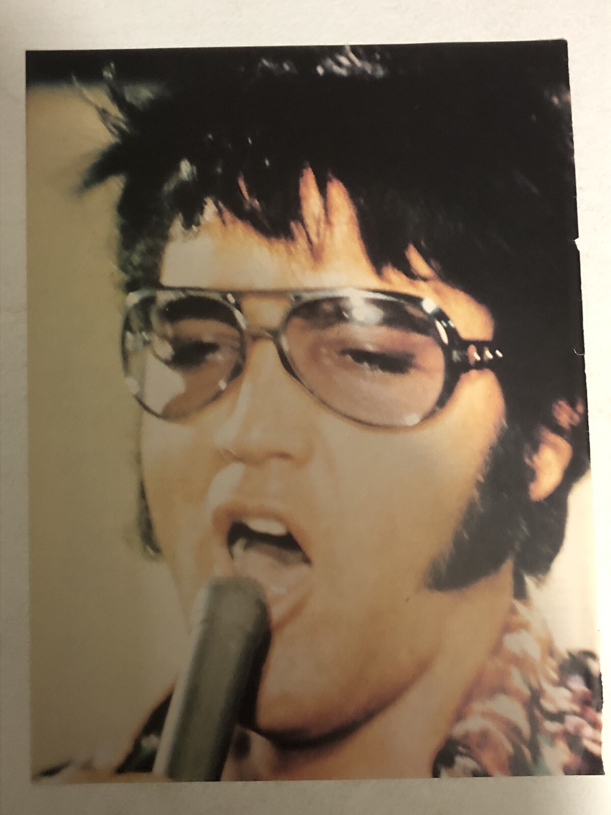 Elvis Presley Magazine Pinup Vintage Ephemera Elvis Close Up