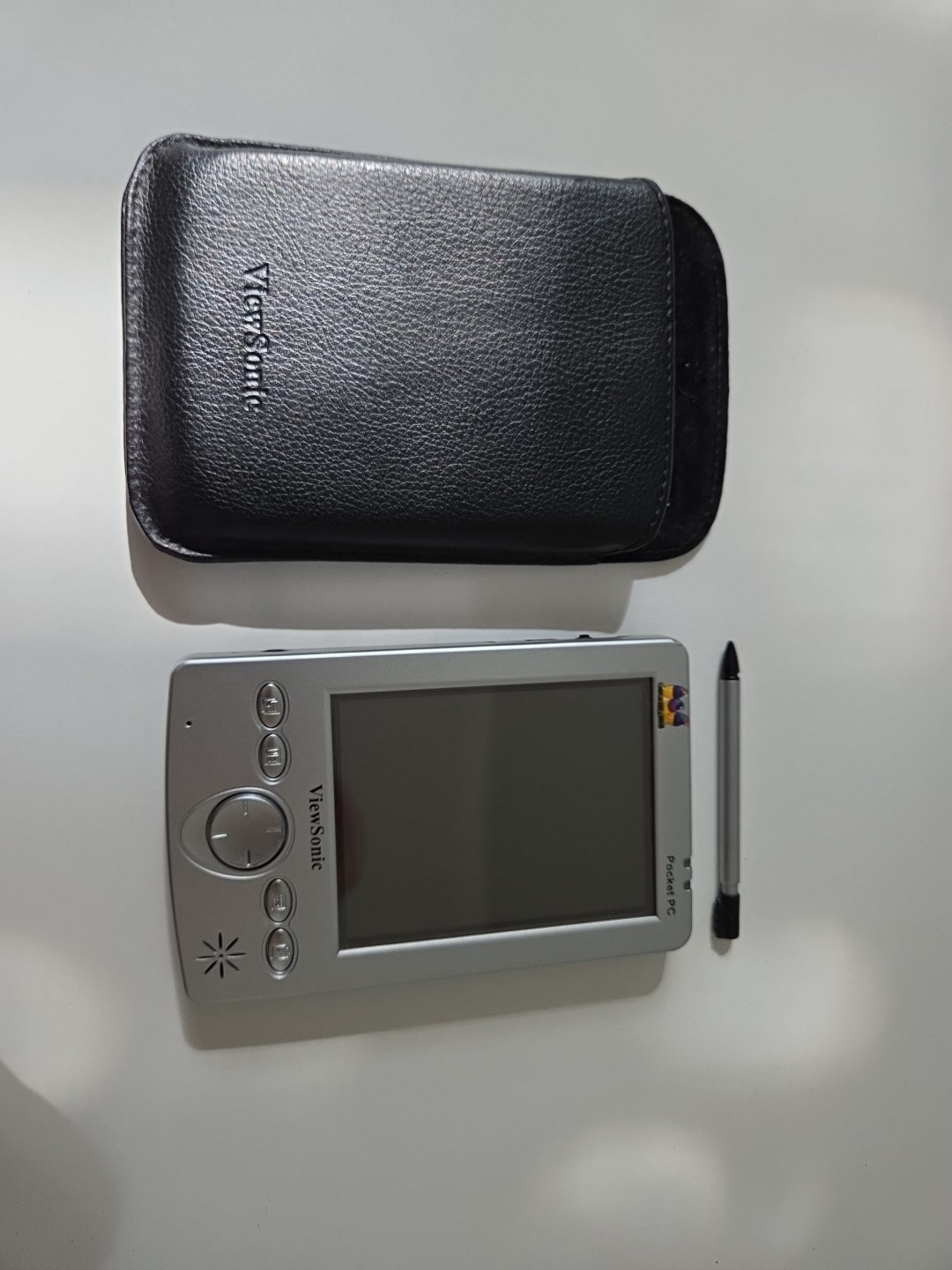 ViewSonic V35 Pocket PC Handheld with Leather Case Vintage Retro Computing