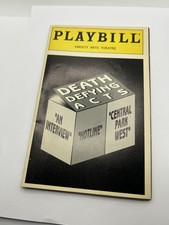 Death Defying Acts Playbill November 1995 Woody Allen Valerie Harper Bishop