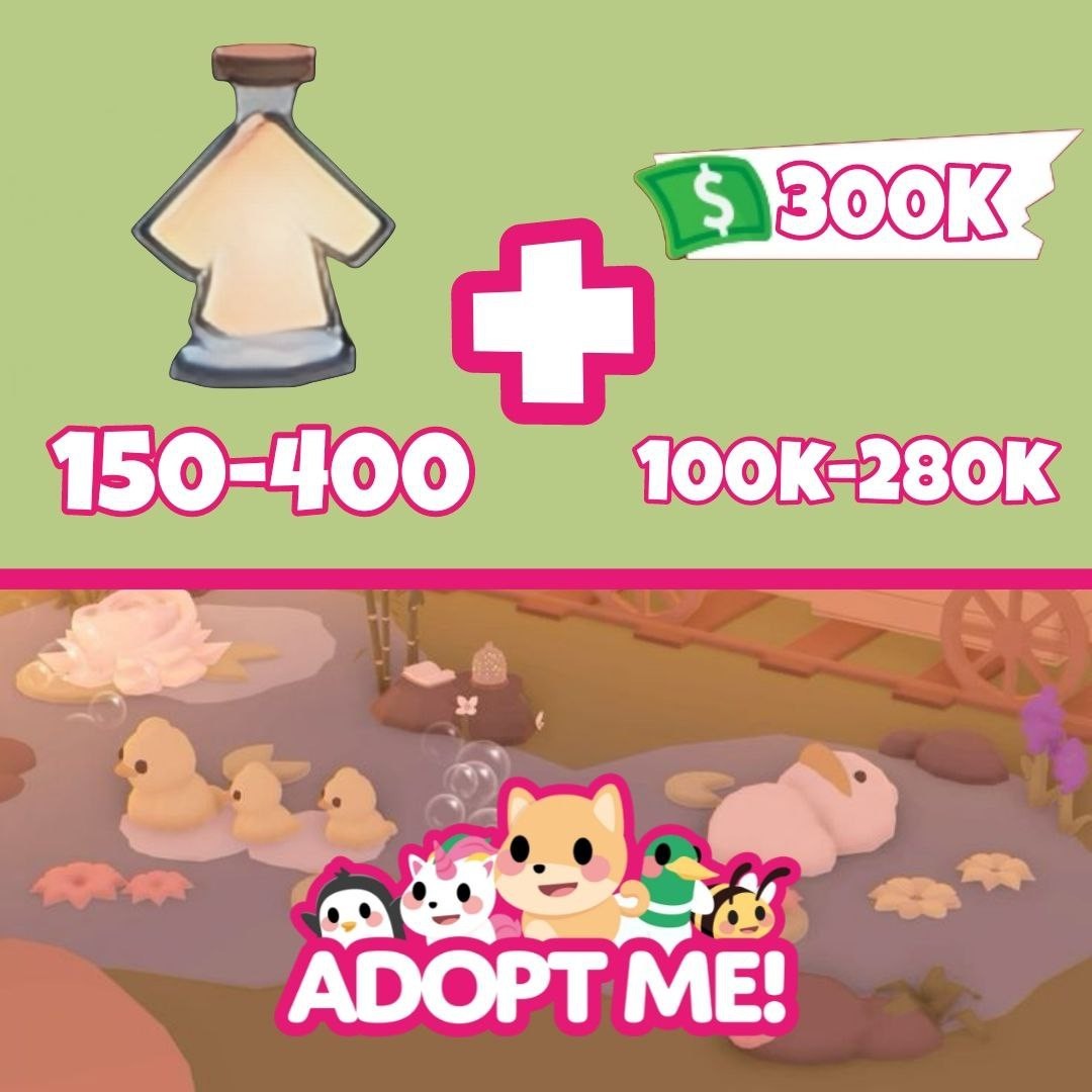 100-1000 AGE UP POTIONS 🧪🐶+ 70,000-1,000,000 BUCKS 💸 | adopt me