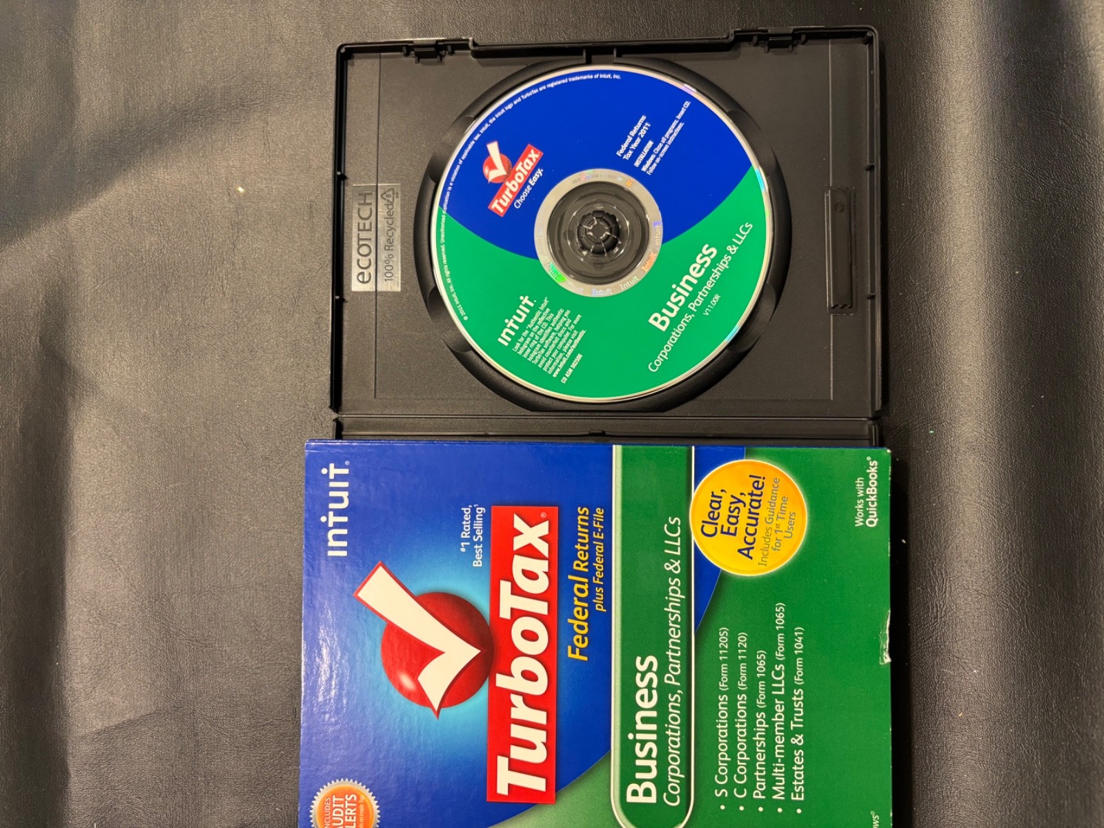 TURBOTAX BUSINESS 2011 CD for CORPORATION ESTATE TRUST TURBO TAX, Retail Pack