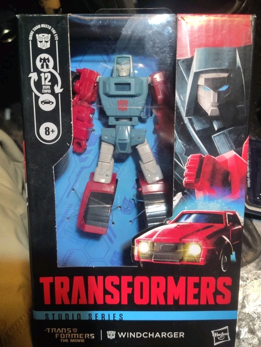 HASBRO TRANSFORMERS  STUDIO SERIES DELUXE 86 WINDCHARGER ACTION FIGURE