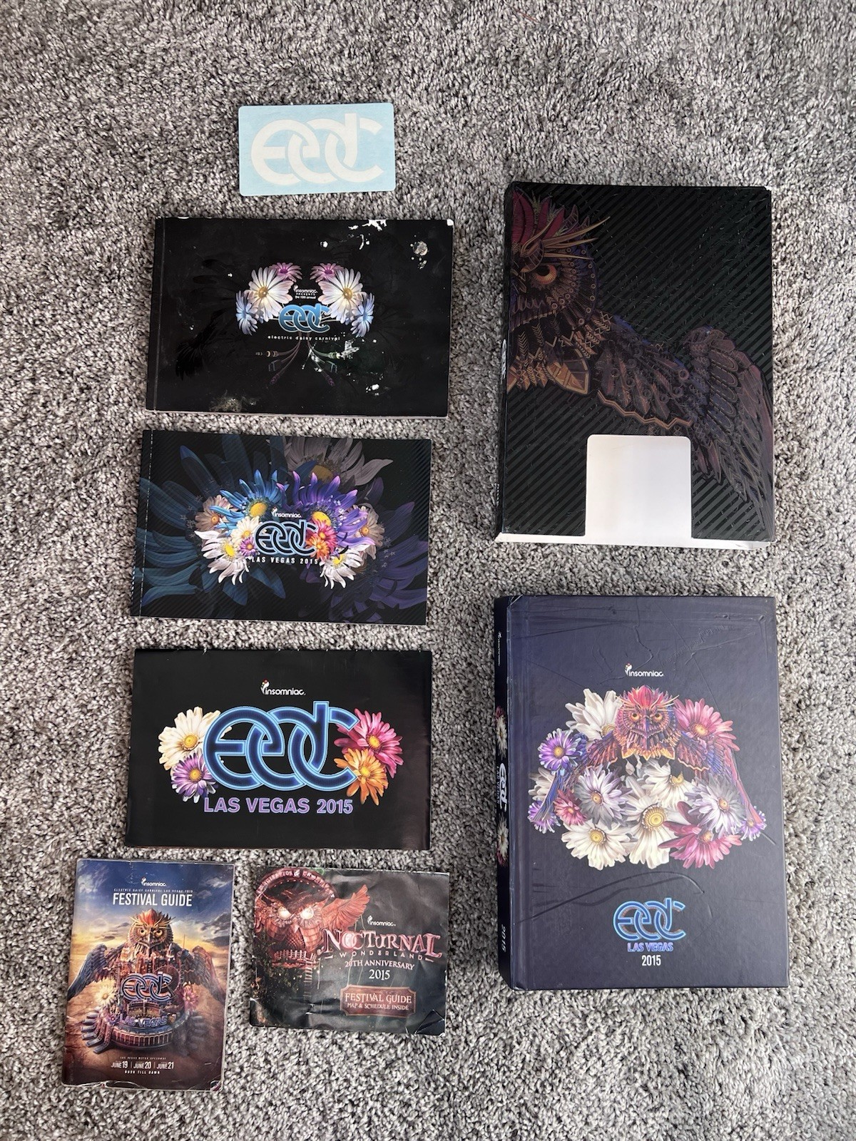 2015 EDC LAS VEGAS COLLECTOR'S BOX + GOODIES