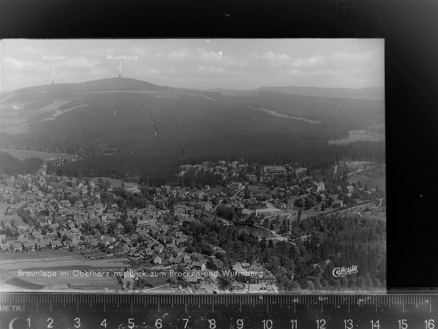 30067359 - 3389 Braunlage view to the Brocken and Wurmberg Goslar LKR