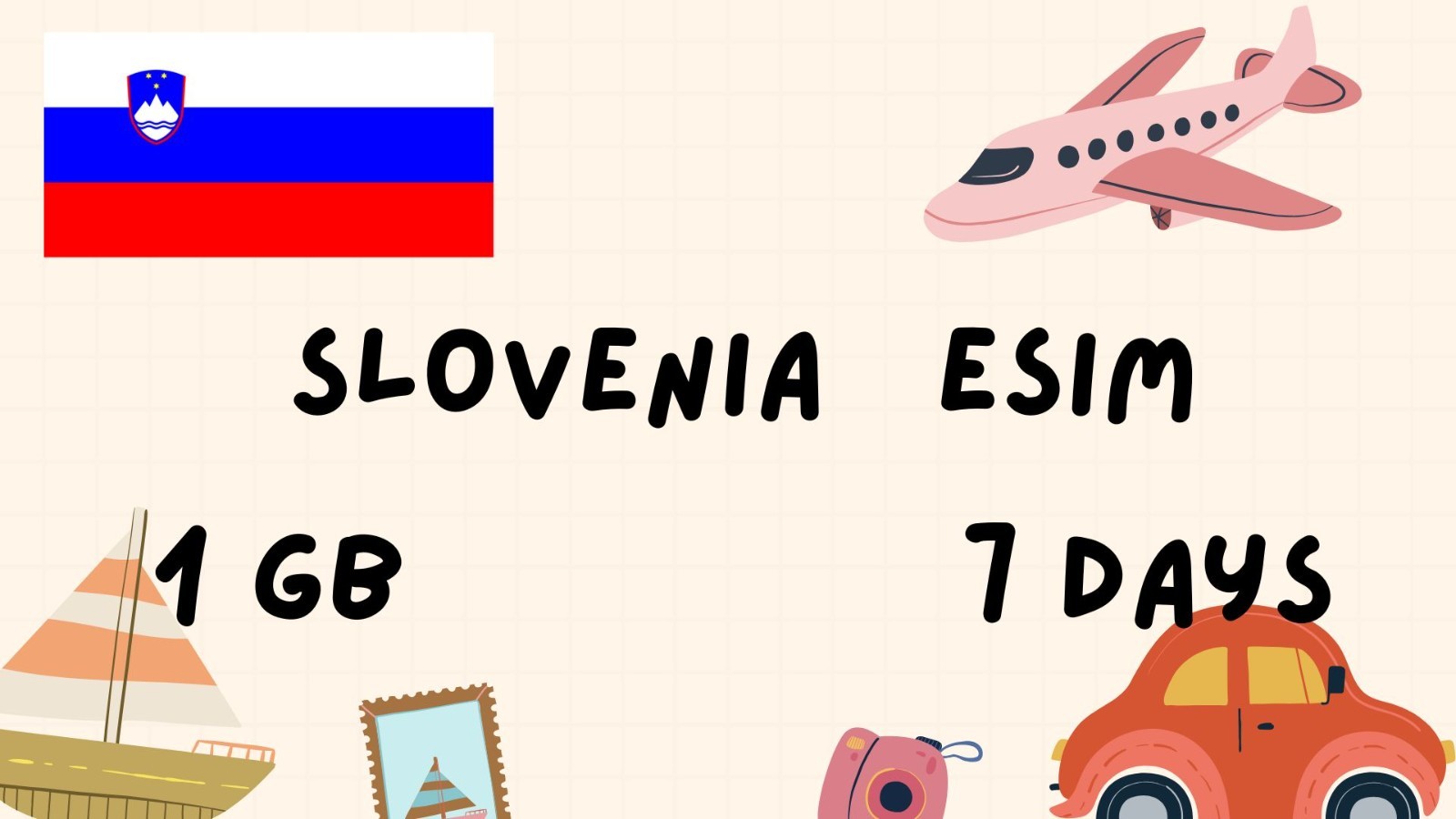 Slovenia – 1GB Data | 7 Days | Best Value for Travelers | Openmobile