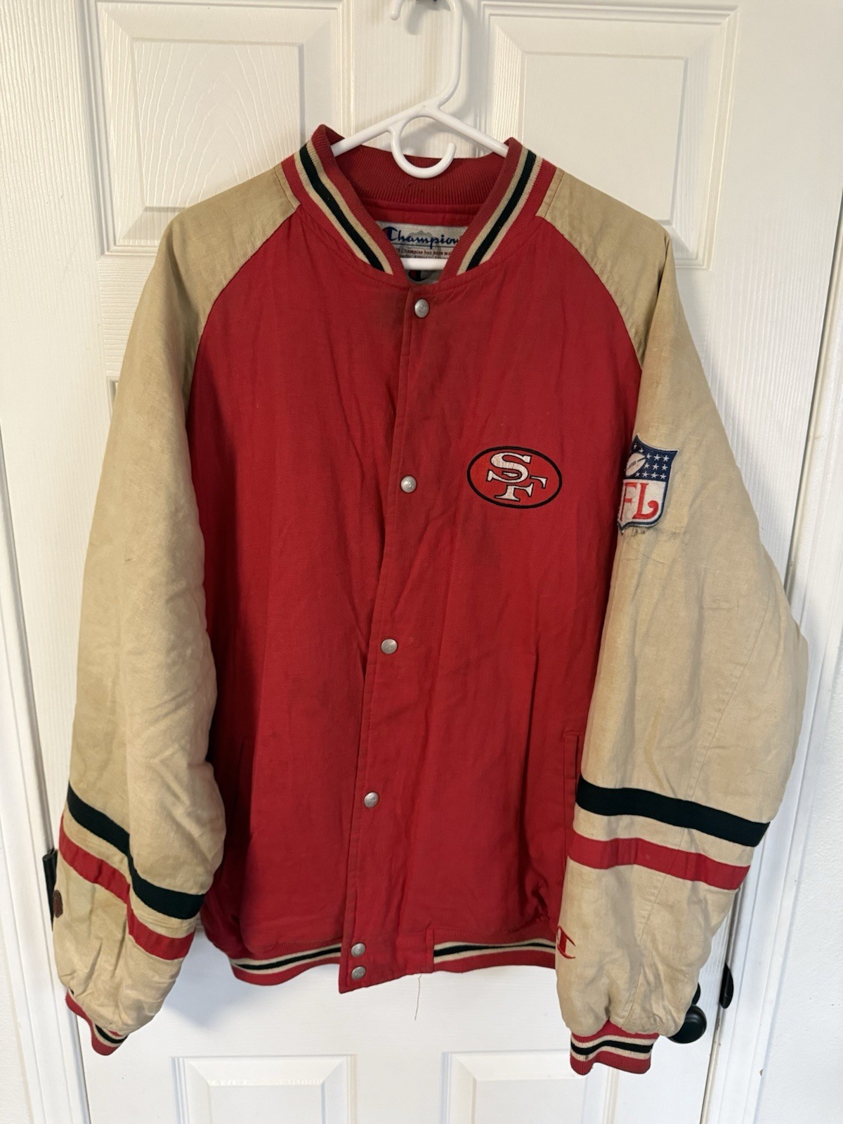 Vintage Champion 90’s Sanfransico 49er Jacket Size XL