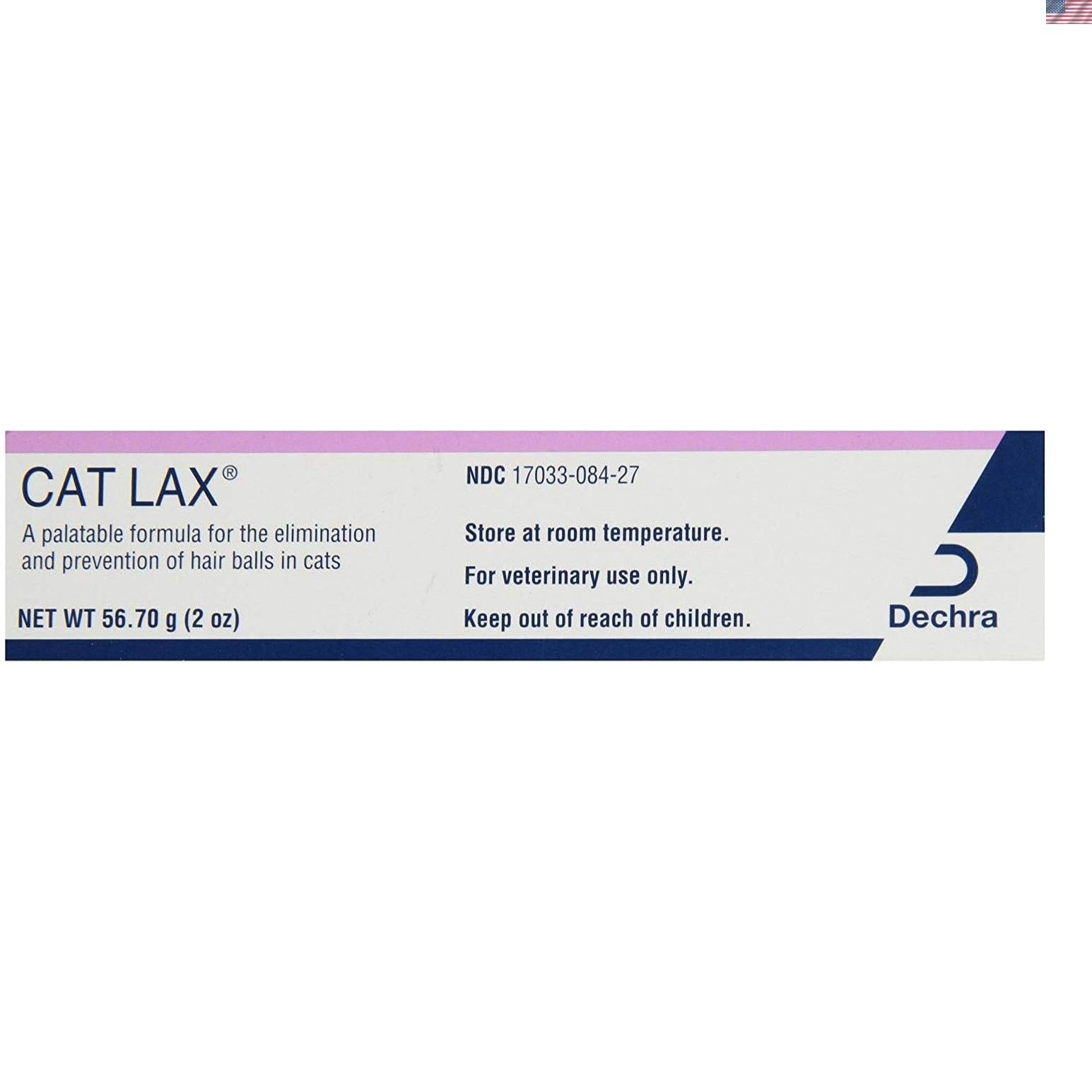 56.7g Cat Lax Flake for Hairball Control and Digestive Health - Banana Free