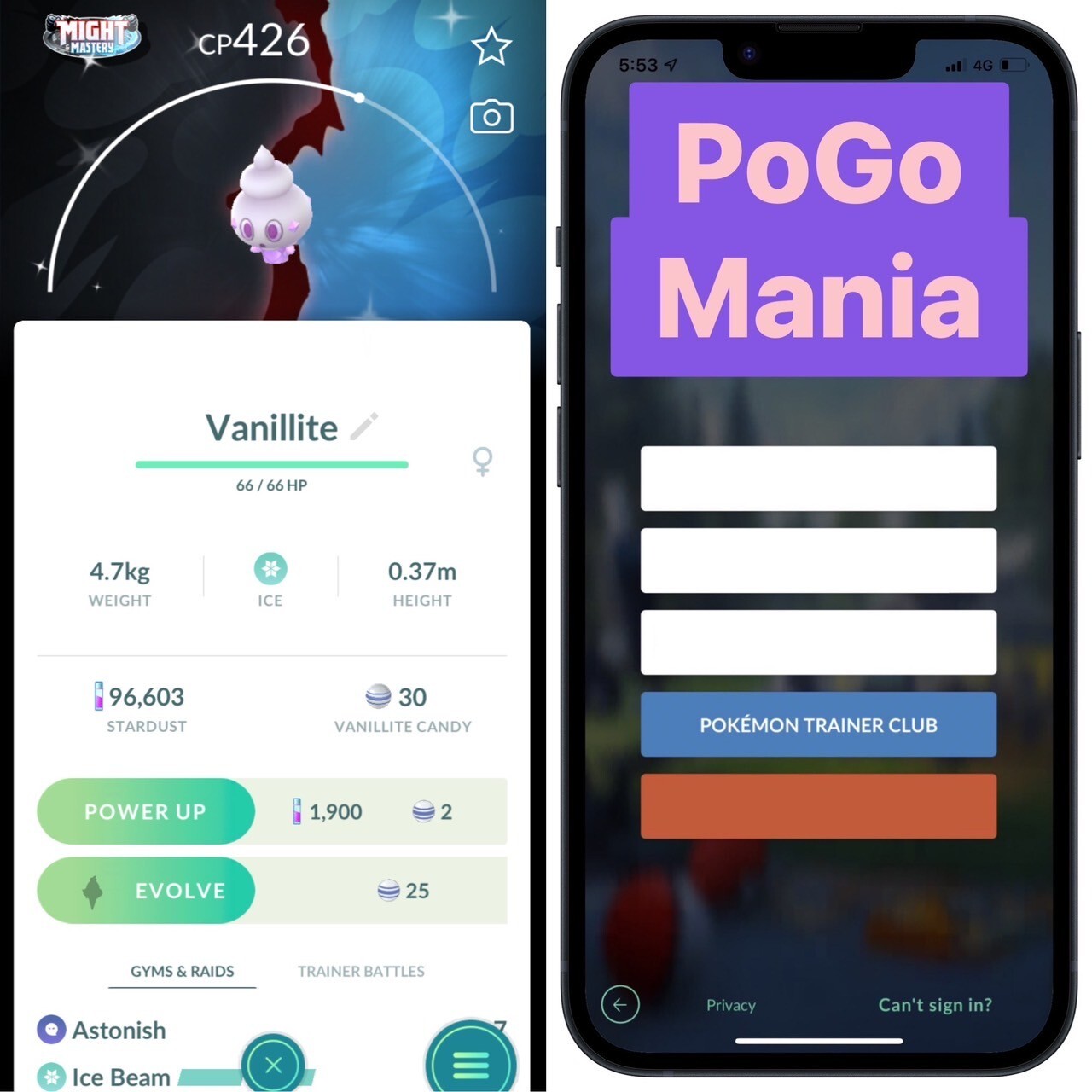 Shiny Vanillite✨2025 CDay Special Background✨mini PTC 20k✨(read description)