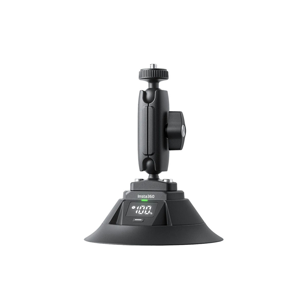 Insta360 4.5" Electric Suction Cup Mount, Black