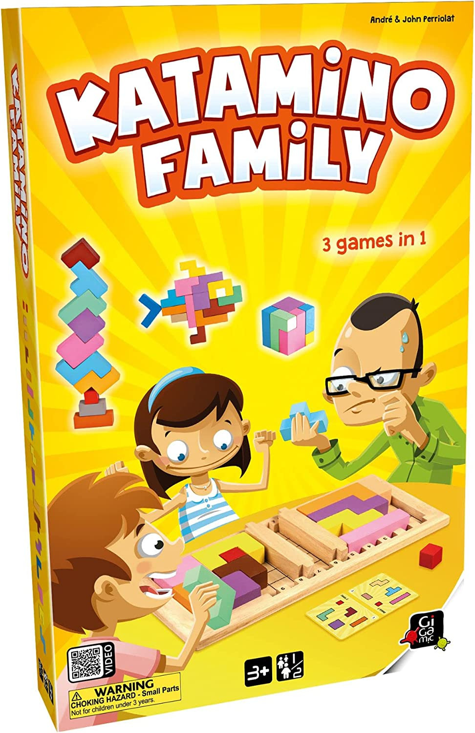 Katamino Family | Wooden Brain Teaser Puzzle Game for Kids and Parents | Educati