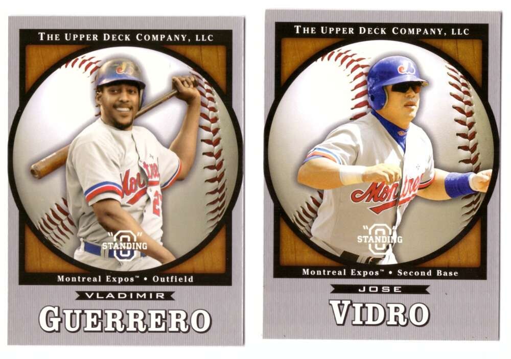 2003 Upper Deck Standing O - MONTREAL EXPOS Team Set