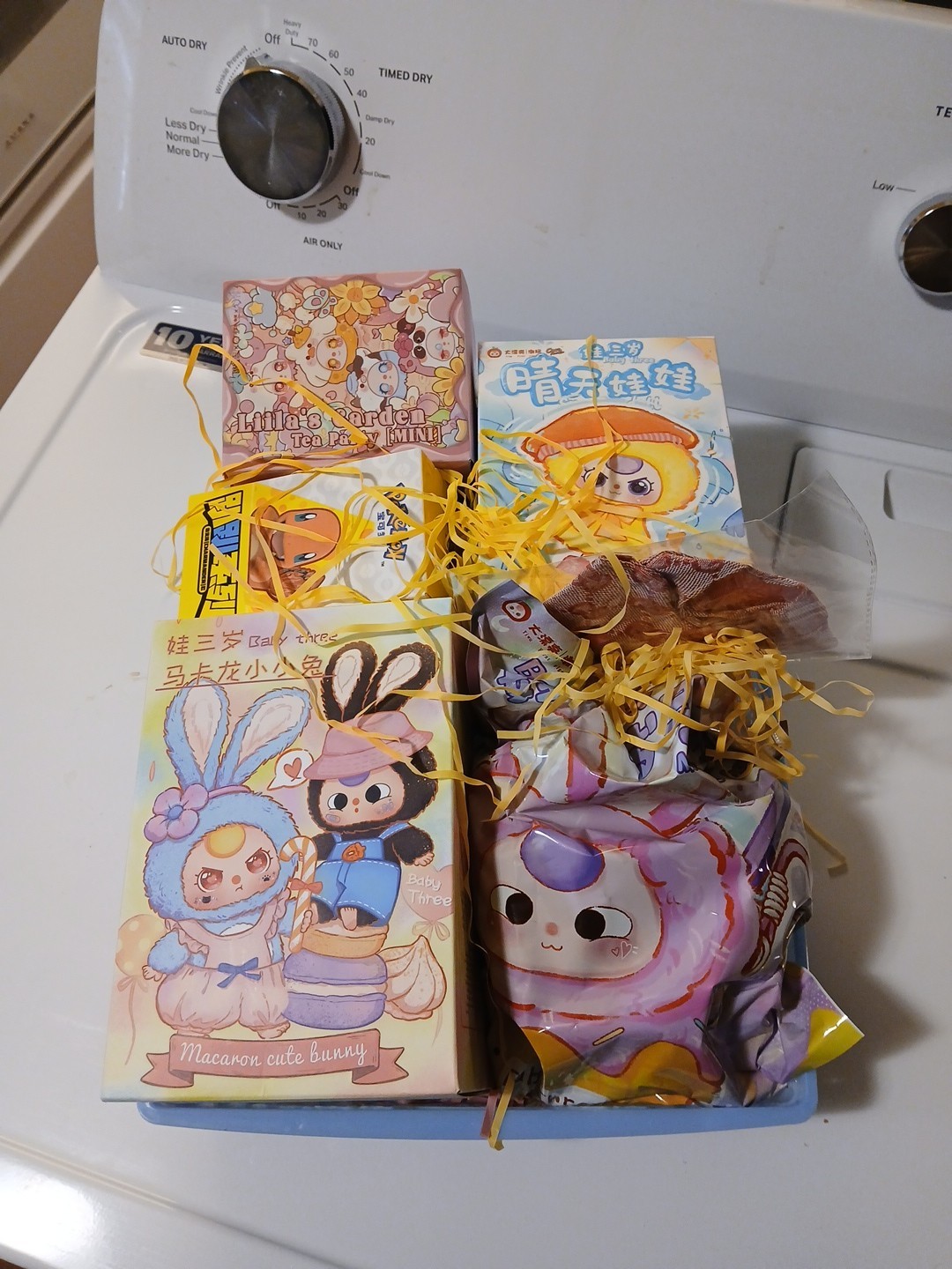 Baby Three Bunny Mobile Bag Pokémon Lillas Garden Outfit Easter basket Blind Box