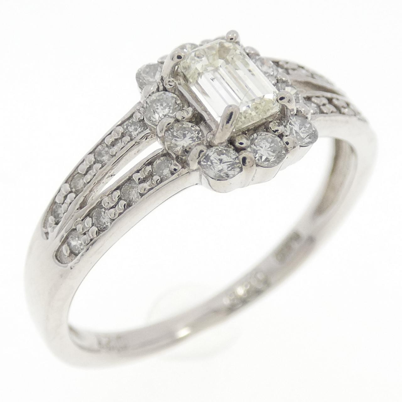 Authentic PT900 Diamond Ring 0.28CT #260-007-100-8905