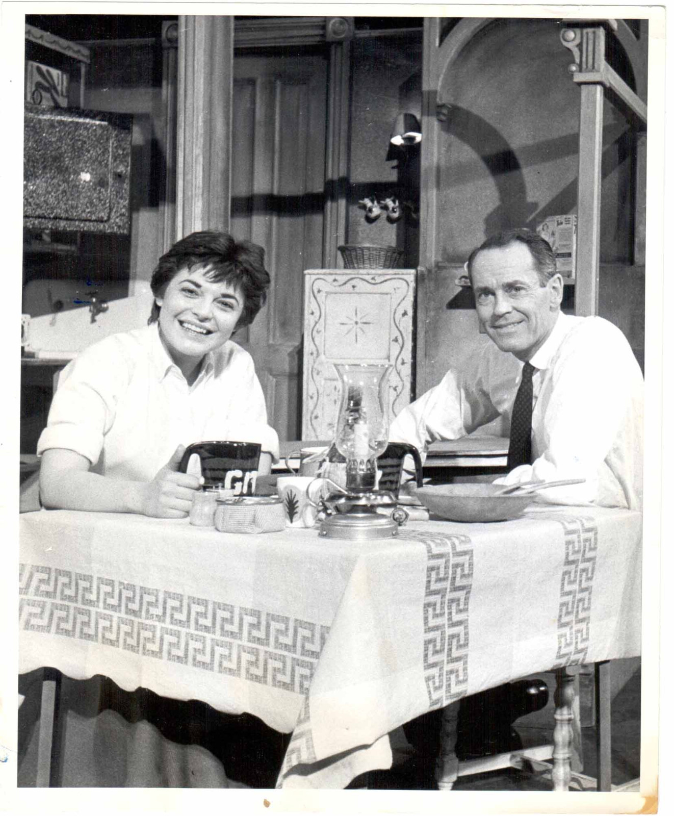 Original Press Photo Of Anne Bancroft And Henry Fonda ( QO )