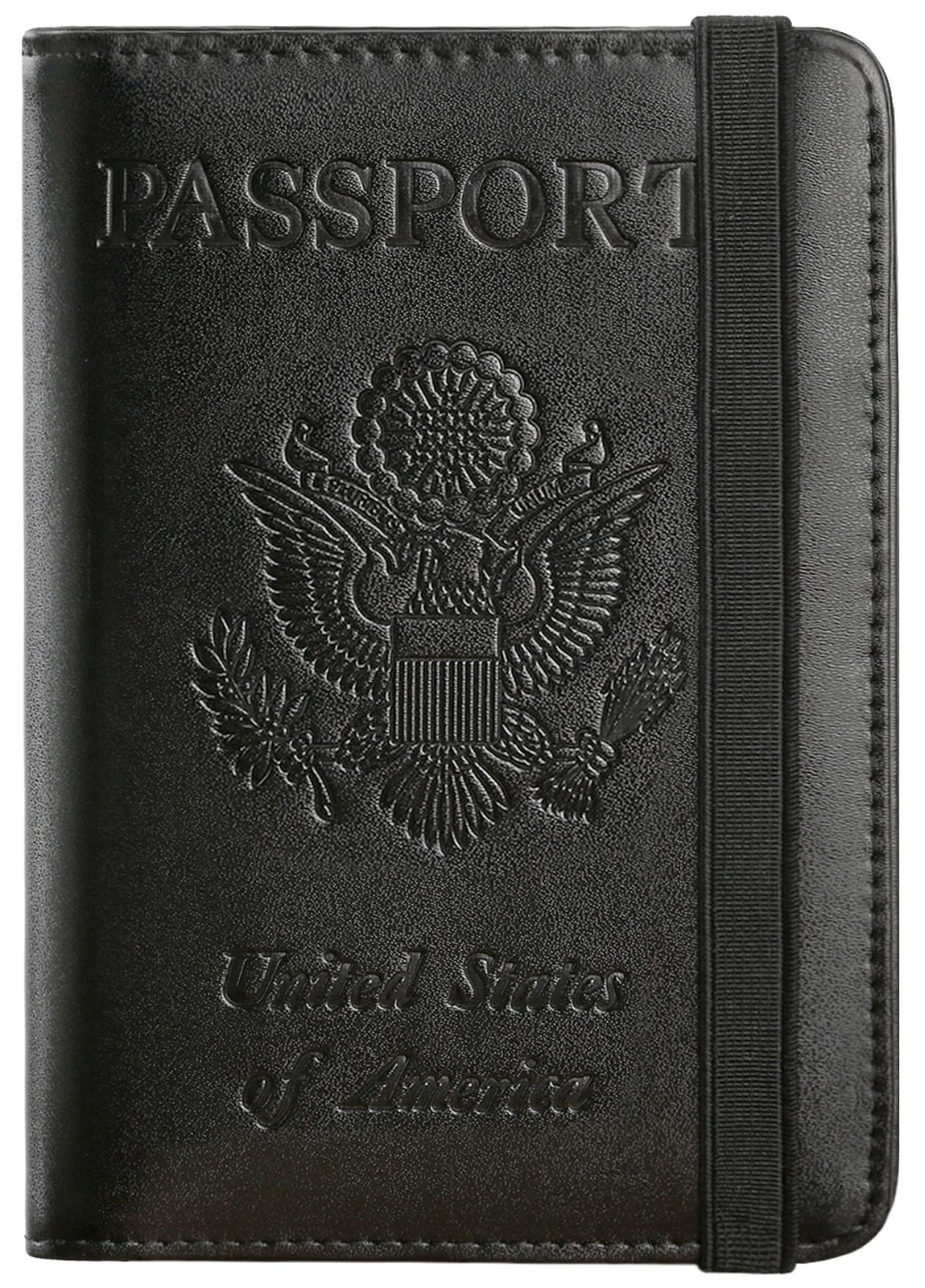 Passport Holder Cover Wallet Travel Essentials RFID Blocking Leather Card Cas...