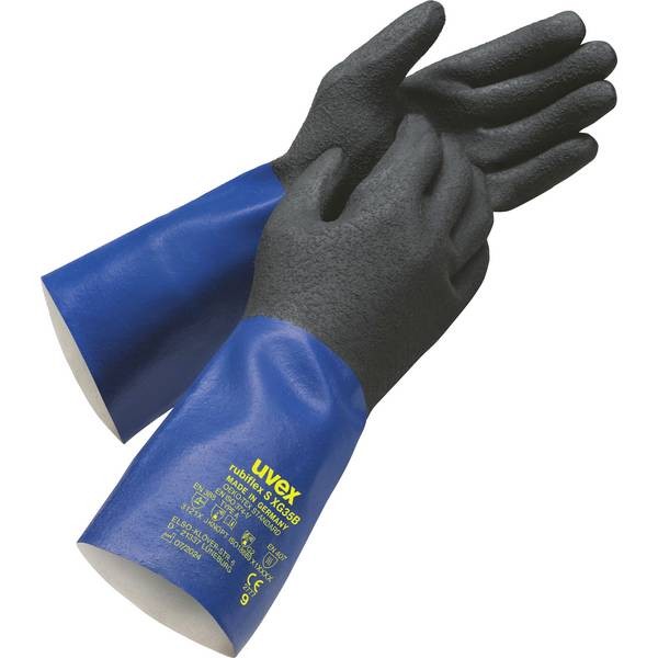 uvex 6055708 rubiflex S XG35B Chemical Protective Glove Size