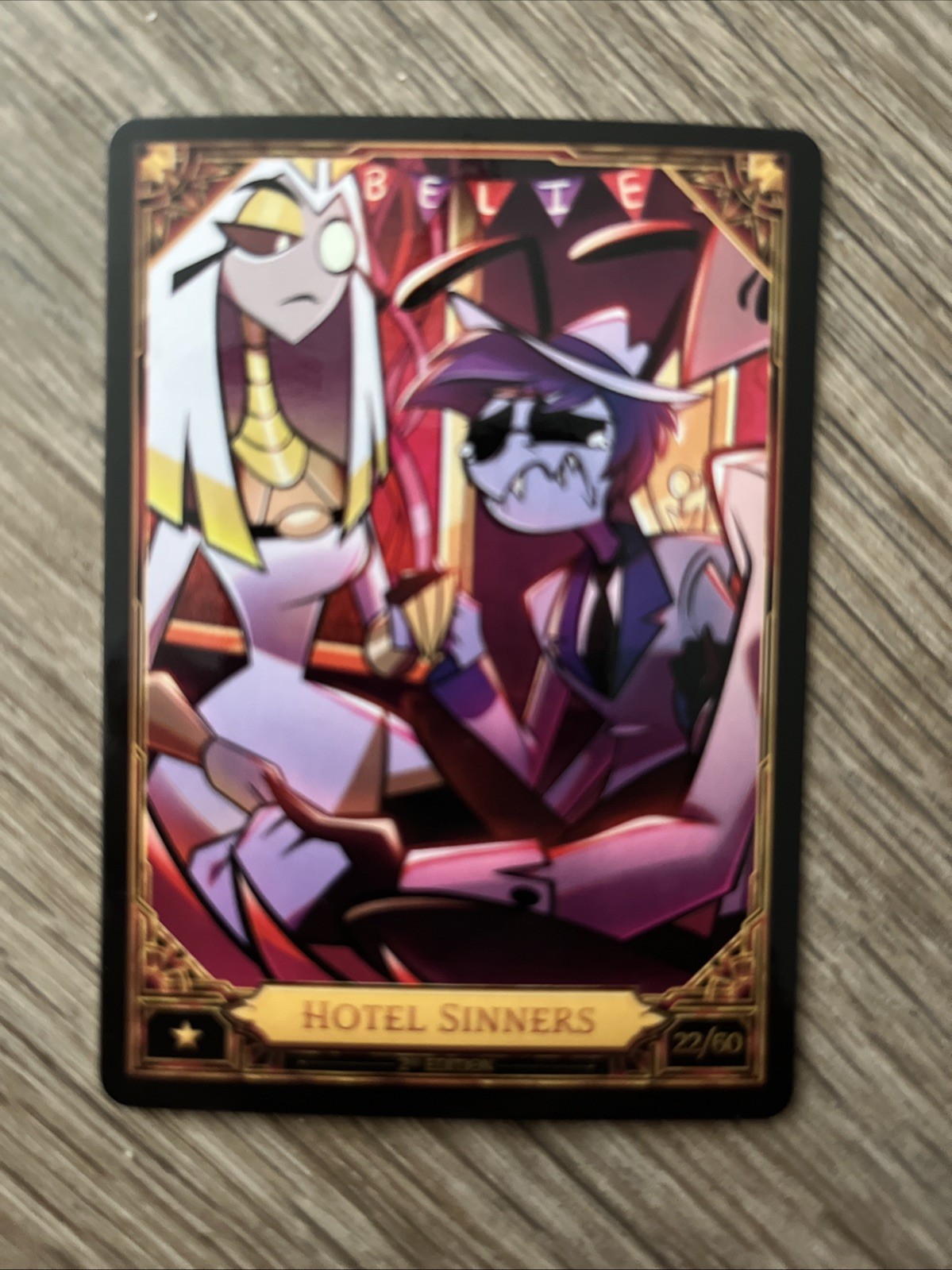 Hazbin Hotel Trading Cards 2nd Edition Hotel Sinners
