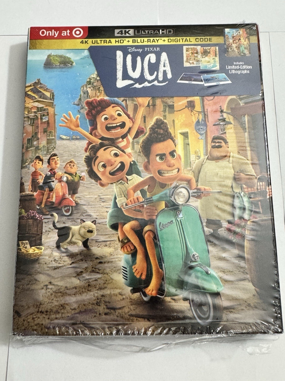 Luca (4K/UHD + Blu-ray + Digital) Movie