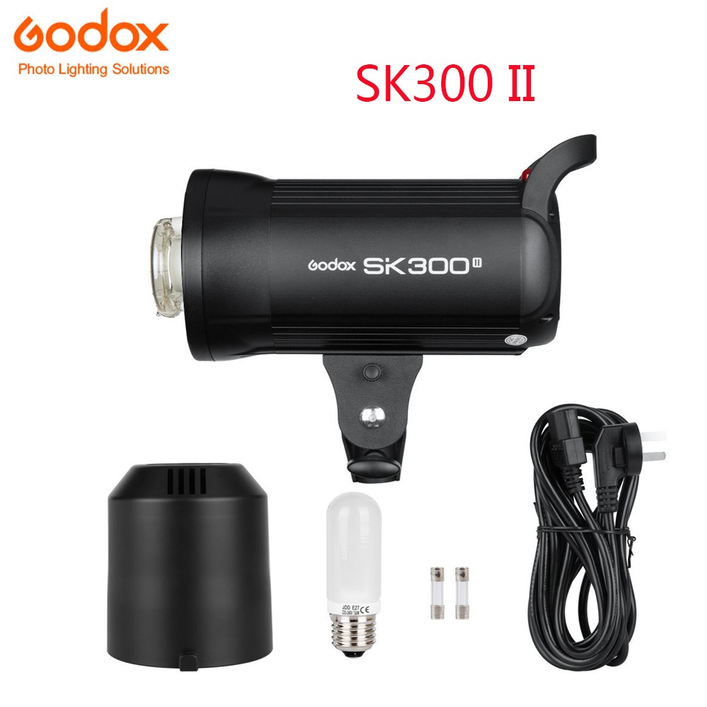 US Godox SK300II 2.4G 110V 300Ws Monolight Studio Flashes Strobe Head Light