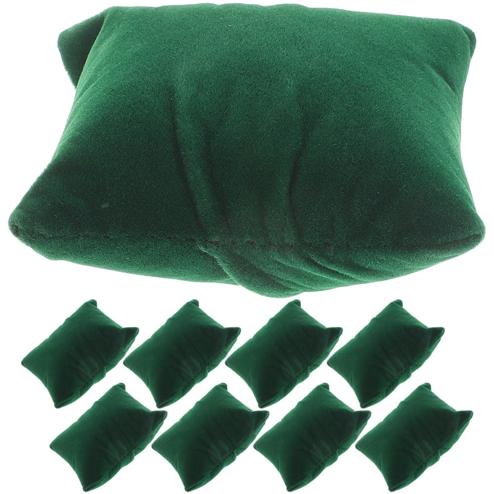  10 PCS Bracelet Display Pillows Velvet Stand Jewelry Showing Cushion