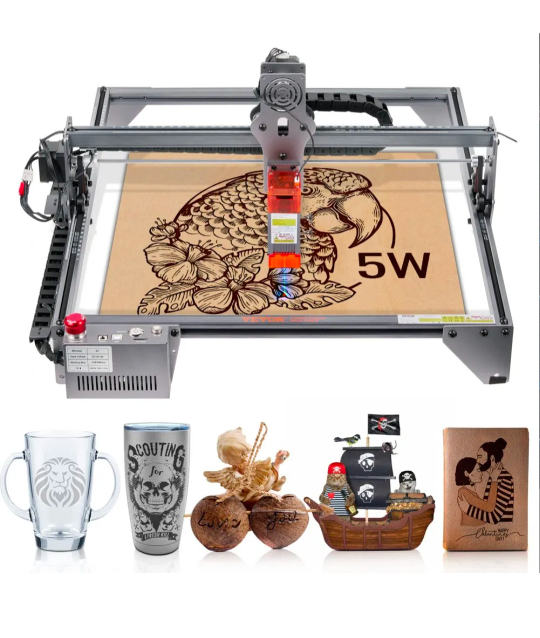 VEVOR Laser Engraver Replacement Parts For Model A7