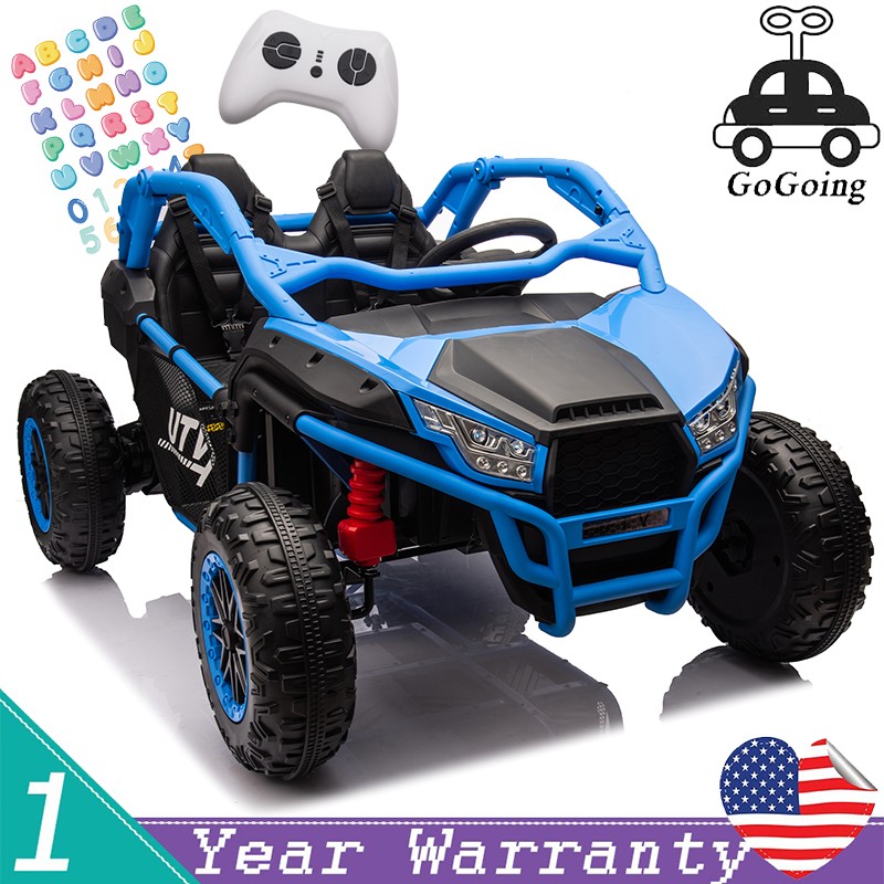 24V Kid Ride On UTV w/ Remote Control Kids 2 Seater Car Toy 3.73-4.97MPH Aged 3+