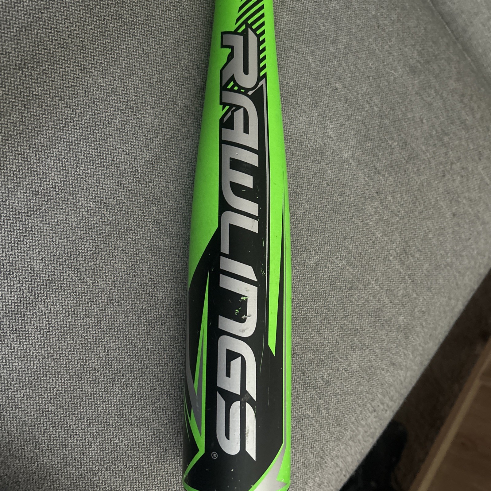 Rawlings Lime Threat USA Baseball Bat, 2 5/8" Wide 27" Length 15 Oz composite
