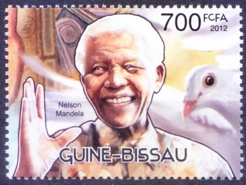 Guinea 2012 MNH, Nelson Mandela, Nobel Peace Winner  [B15]