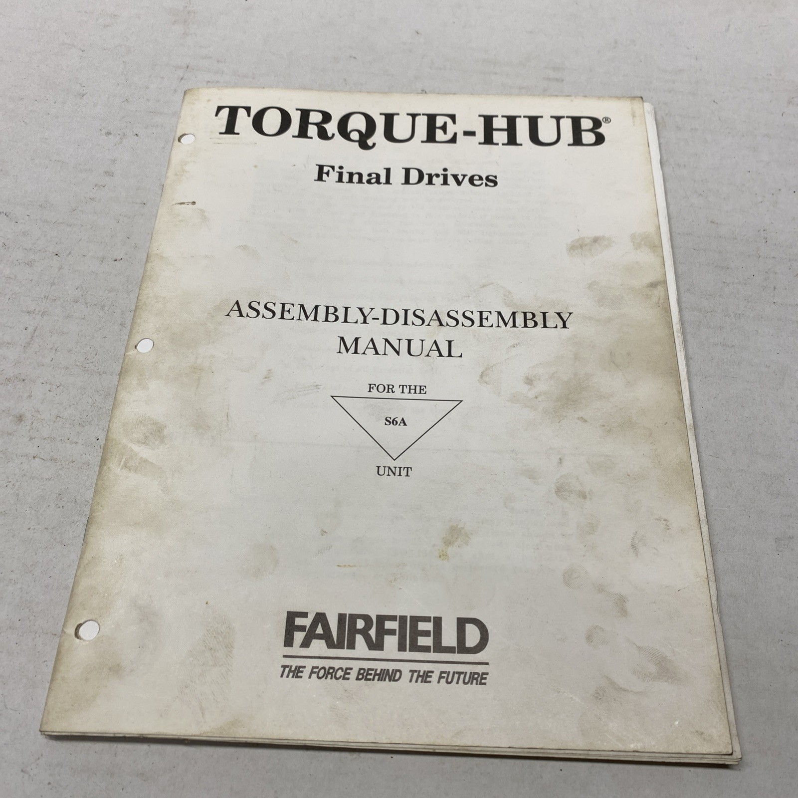 Torque-Hub Final Drives For SA Unit  Assembly-Disassembly Manual BCM-20