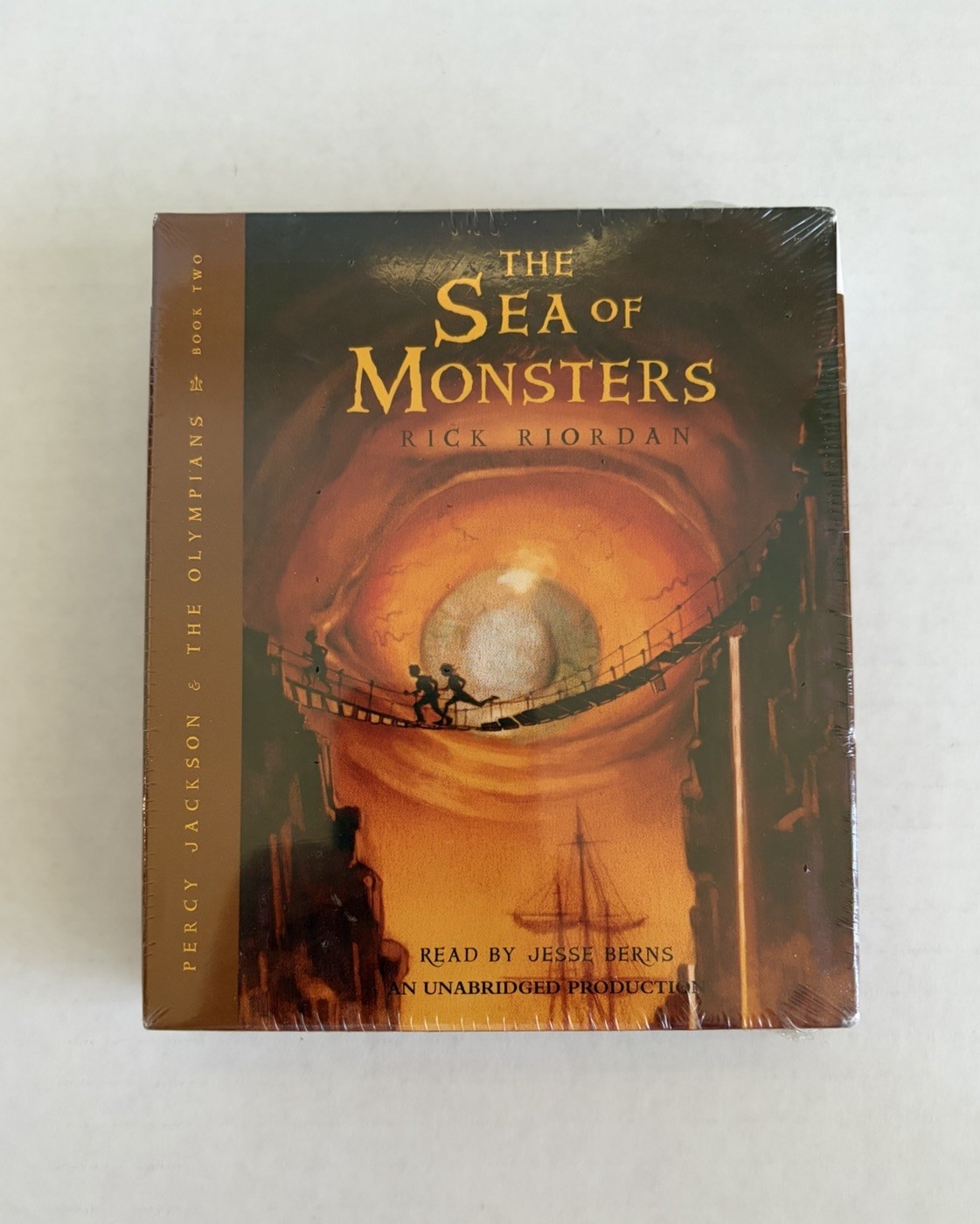 Rick Riordan - The Sea of Monsters Audiobook 7 CDs SEALED