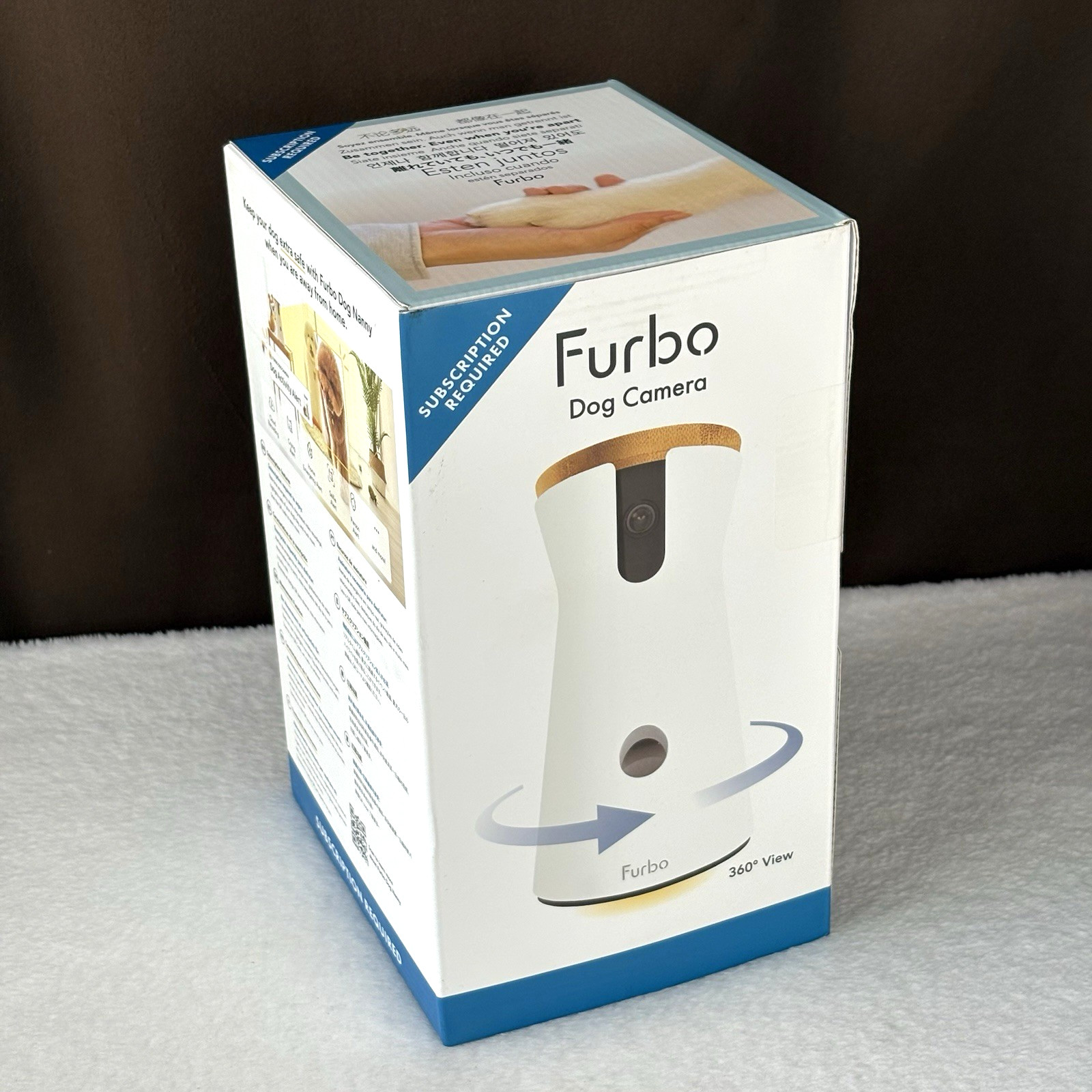 NEW & SEALED! Furbo 360° Dog Camera (Model Furbo3) 2-Way Talk & Treat Toss NIB!