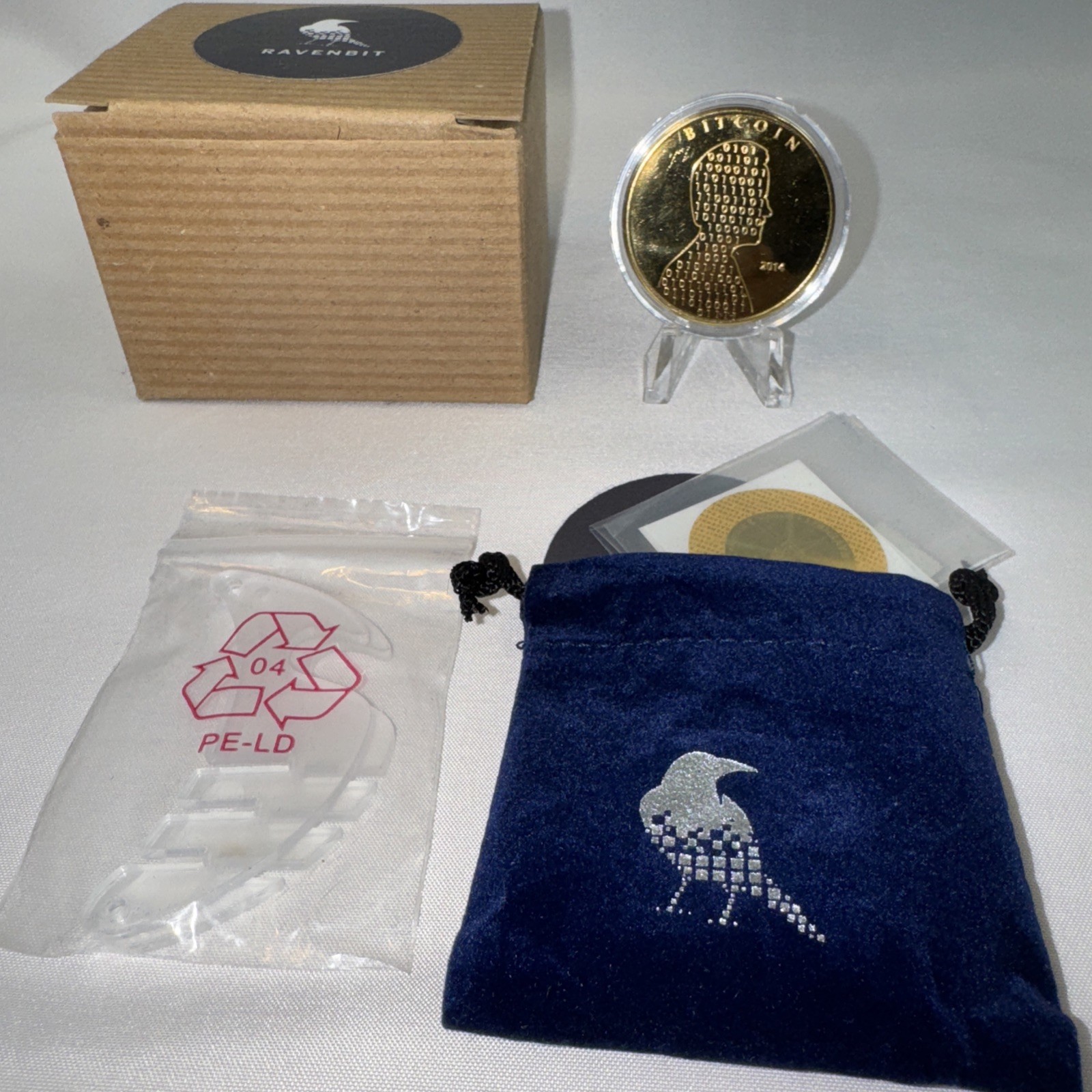 2014 Satoshi Ravenbit Bitcoin #46/204 Super Rare