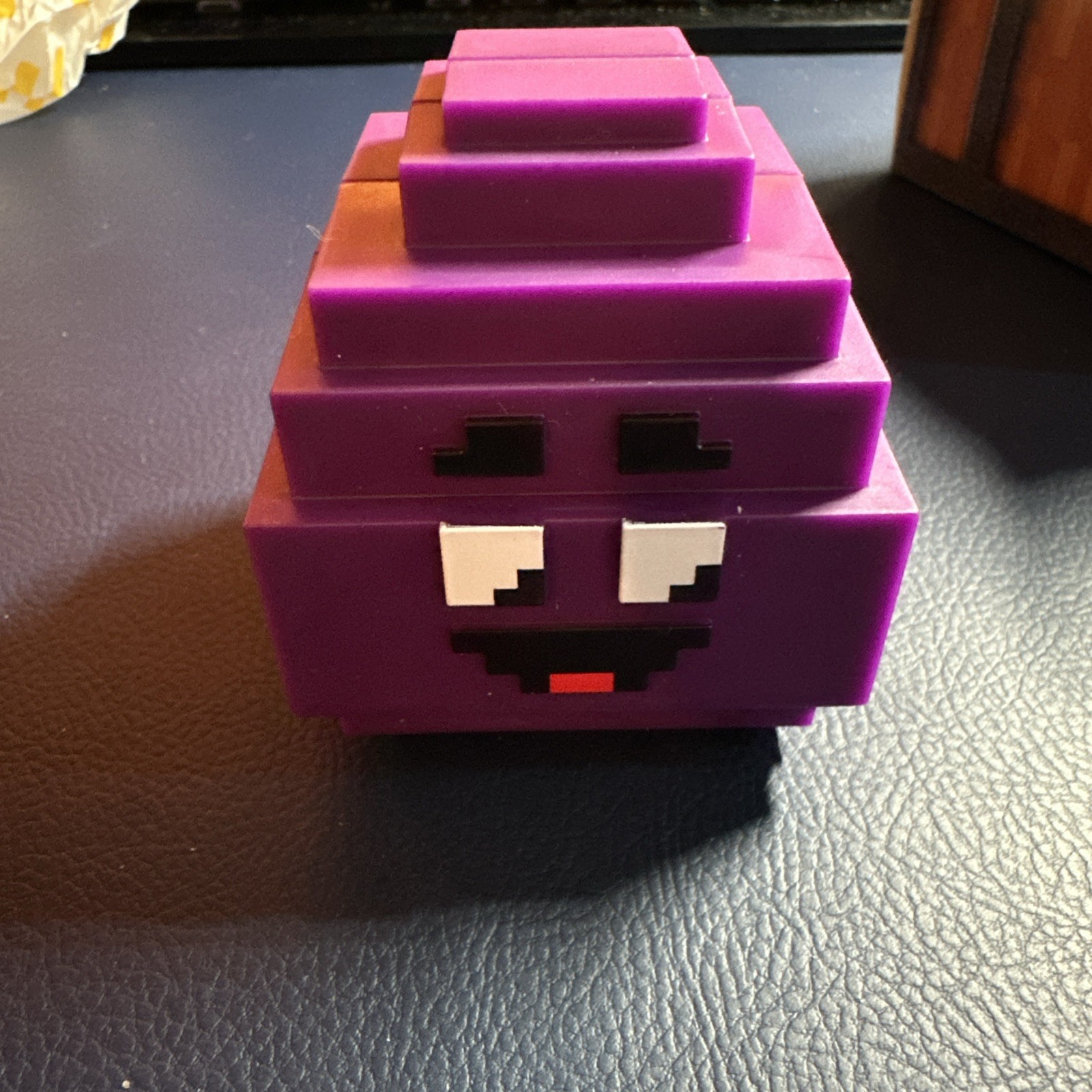 McDonald's 2025 Minecraft Happy Meal Grimace Egg with Unused Code Card